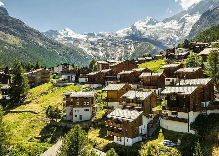 Mouton A 4-bedroom Alpine Chic Escape In * Saas-Fee